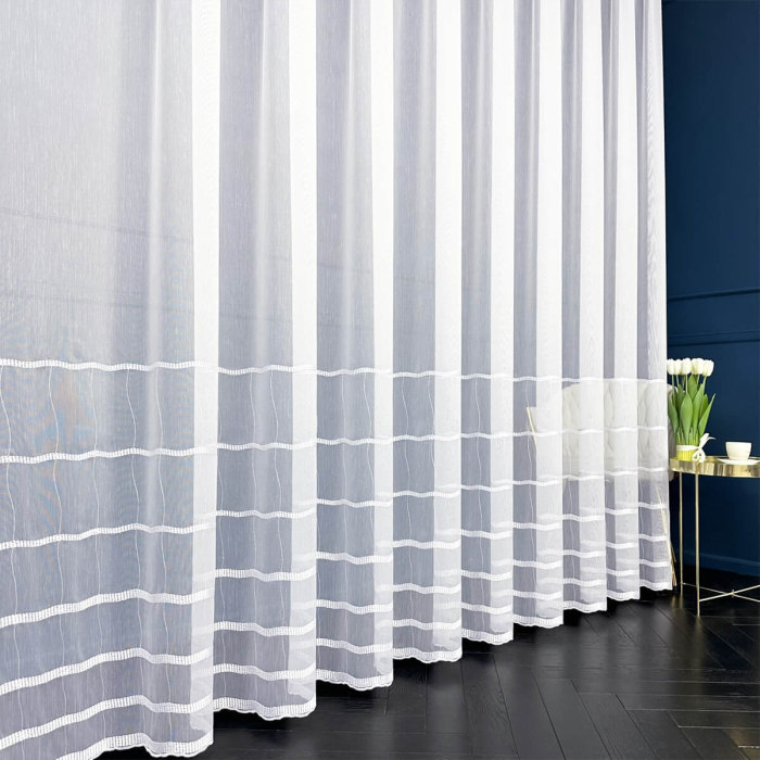 FIRANA MARKIZETA NATURAL Z HAFTEM WYS. 2,80 M BIEL main product photo