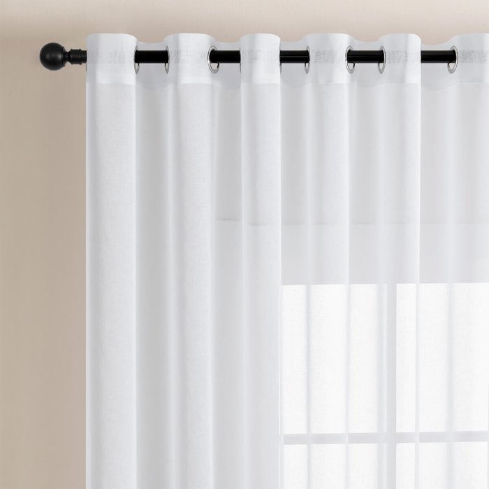 FIRANA GOTOWA BATYST BIEL 300 X 260 NA PRZELOTKACH main product photo