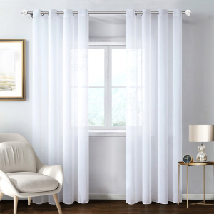 FIRANA BATYST BIEL 140 X 250 NA PRZELOTKACH