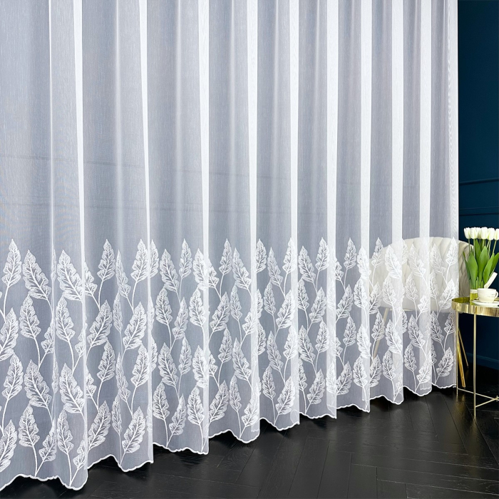 FIRANA LIŚCIE MARKIZETA NATURAL WYS. 3,00 M BIEL main product photo