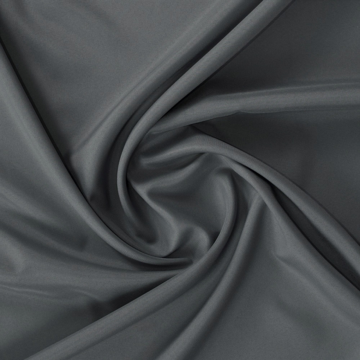 ZASŁONY GOTOWE 140 X 250 CM NA TAŚMIE MARSZCZĄCEJ BASIC CIEMNY SZARY