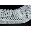 GIPIURA - DOSZYWKA 20 CM BIEL Z NITKĄ LUREX